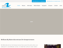 Tablet Screenshot of hetwaterskicentrum.nl